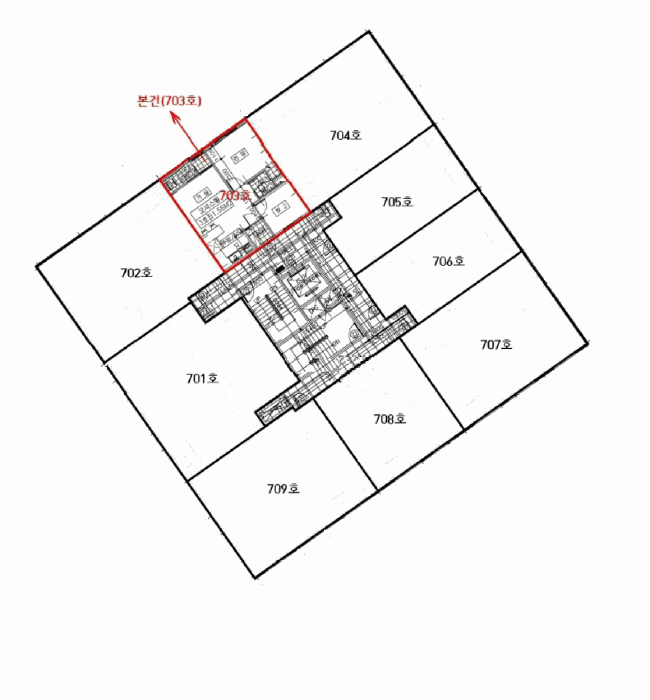 충남 천안시 동남구 용곡동 오피스텔 경매 물건 사진 2 · 2025타경426
