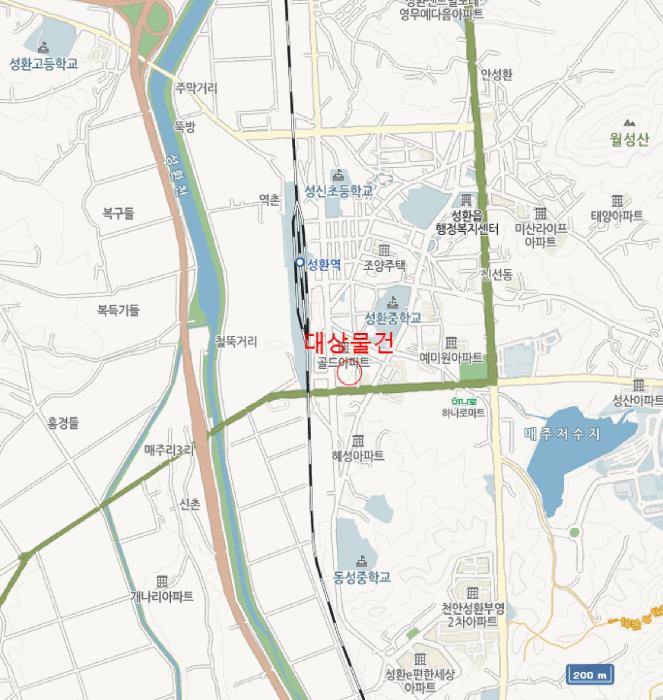 충남 천안시 서북구 성환읍 연립주택,다세대,빌라 경매 물건 사진 3 · 2025타경649