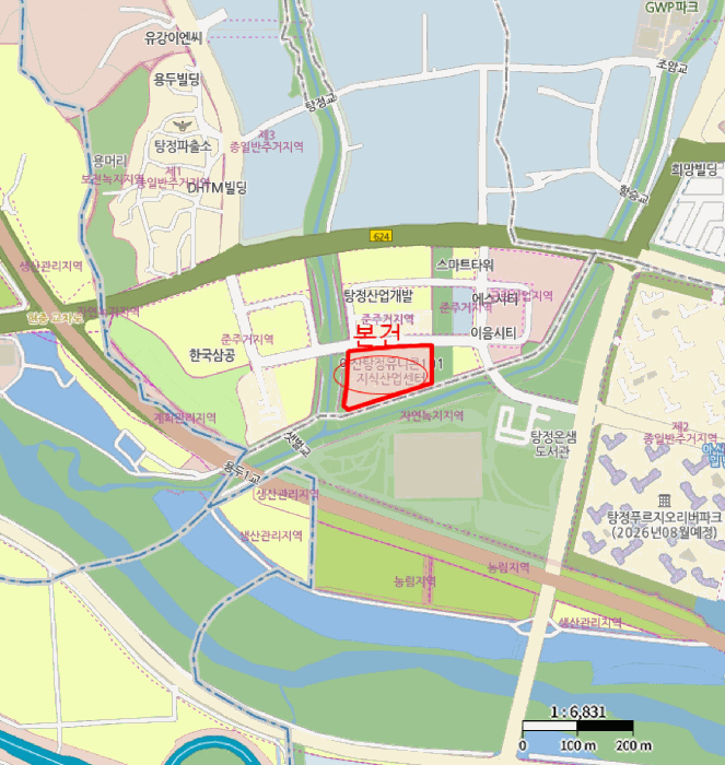충남 아산시 탕정면 공장/지식산업센터 경매 물건 사진 5 · 2025타경762