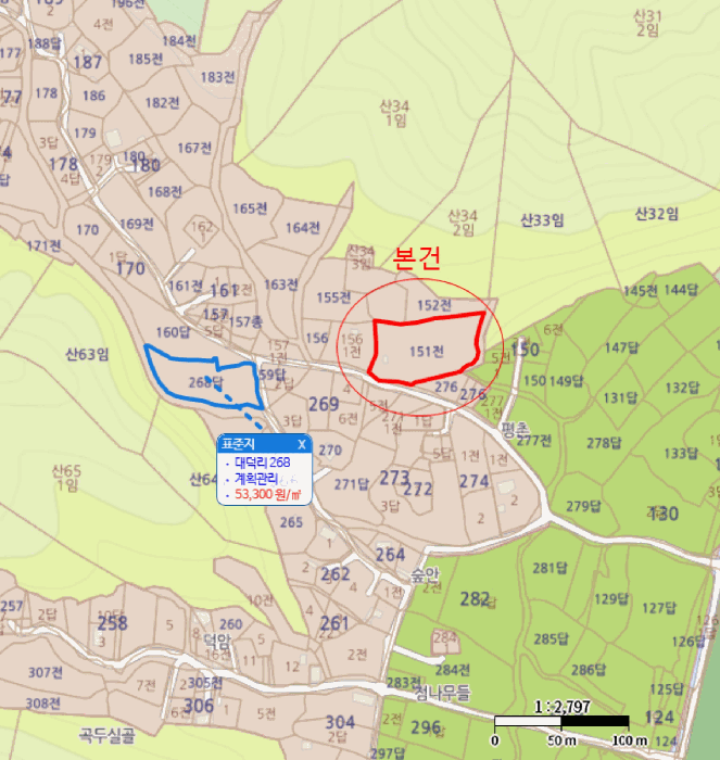 충남 천안시 동남구 광덕면 전답 경매 물건 사진 6 · 2025타경766