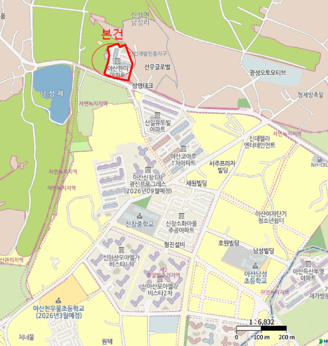 충남 아산시 신창면 아파트 경매 물건 사진 3 · 2025타경814