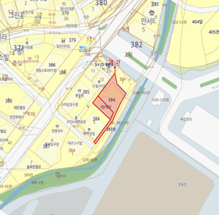 충남 천안시 동남구 안서동 근린생활시설 경매 물건 사진 5 · 2026타경10317