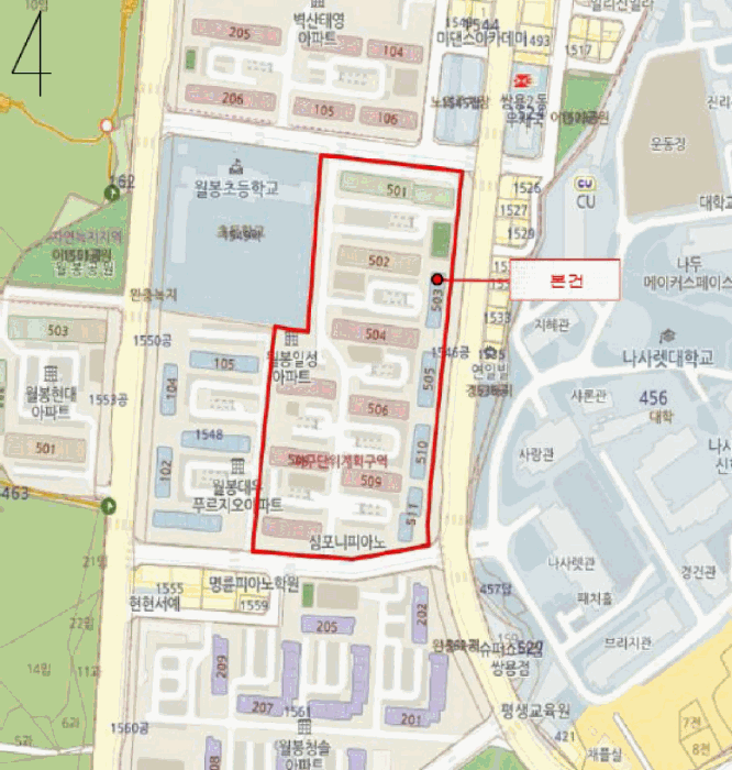 충남 천안시 서북구 쌍용동 아파트 경매 물건 사진 4 · 2026타경10950