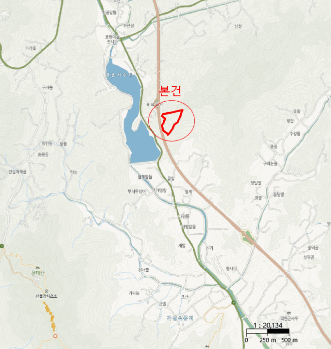 충남 공주시 의당면 대지,임야,전답 경매 물건 사진 5 · 2025타경20356
