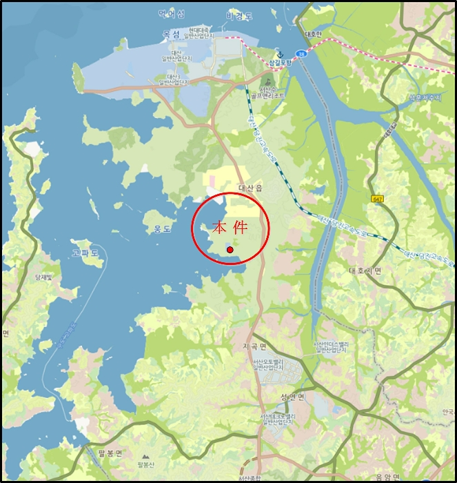 충남 서산시 지곡면 답 경매 물건 사진 5 · 2024타경61658