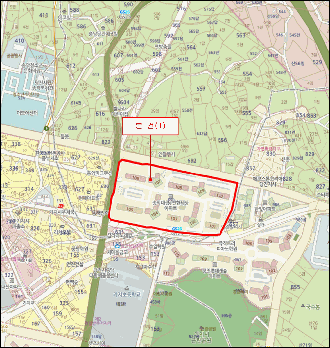 충남 당진시 송악읍 아파트 경매 물건 사진 5 · 2025타경51348