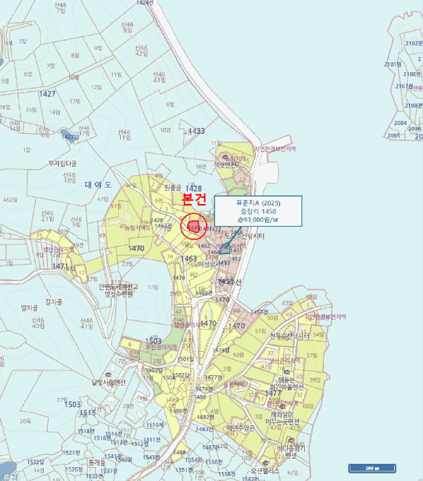 충남 태안군 안면읍 대지 경매 물건 사진 6 · 2025타경51476