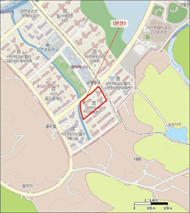 충남 서산시 성연면 아파트 경매 물건 사진 3 · 2025타경52087