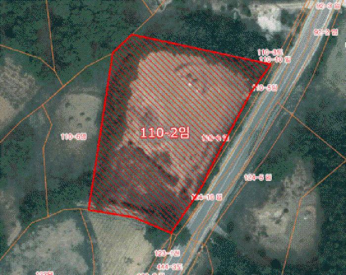 충남 서산시 해미면 임야 경매 물건 사진
