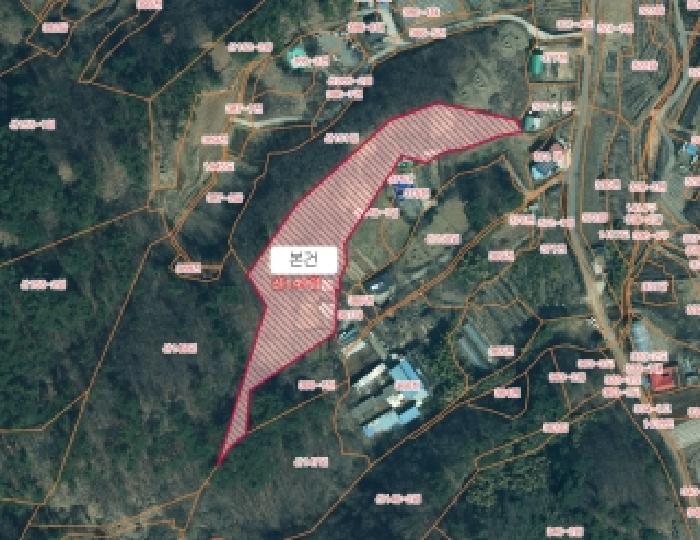 충남 서산시 팔봉면 임야 경매 물건 사진