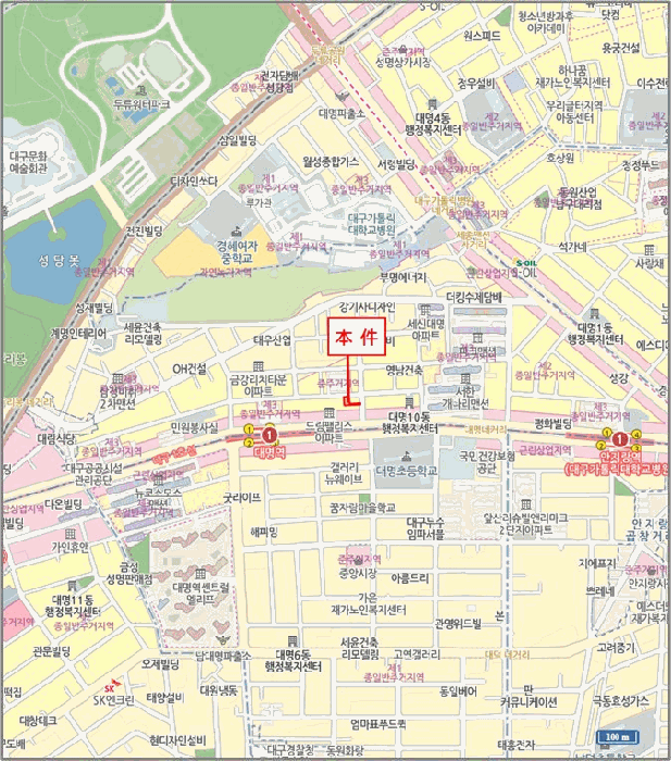 대구 남구 대명동 다가구주택 경매 물건 사진