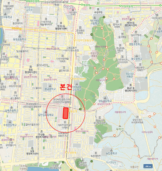 대구 수성구 두산동 아파트 경매 물건 사진 4 · 2025타경10154