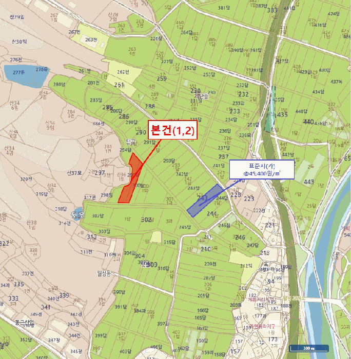 경북 영천시 청통면 답 경매 물건 사진 4 · 2025타경1018