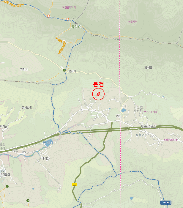 경북 칠곡군 가산면 임야 경매 물건 사진 4 · 2025타경1051