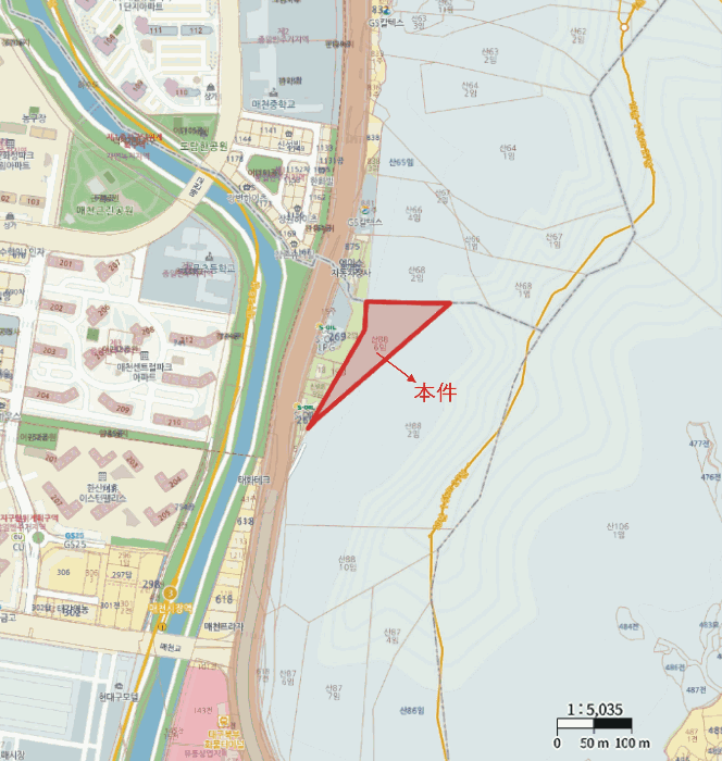 대구 북구 매천동 임야 경매 물건 사진 5 · 2025타경1174