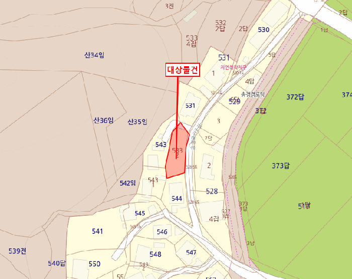 경북 칠곡군 지천면 대지 경매 물건 사진 4 · 2025타경1277