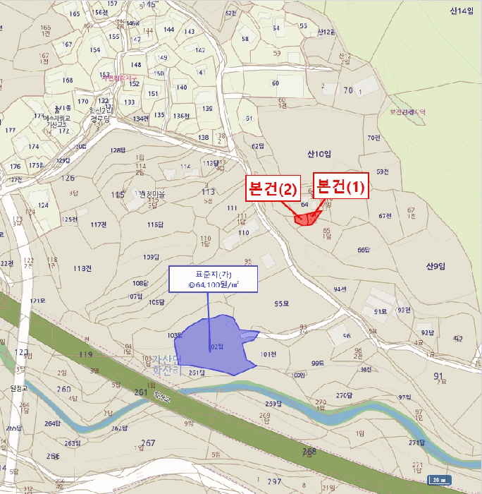 경북 칠곡군 가산면 도로 경매 물건 사진 3 · 2025타경8693