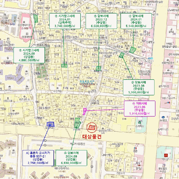 대구 수성구 중동 단독주택다가구 경매 물건 사진 6 · 2025타경8700