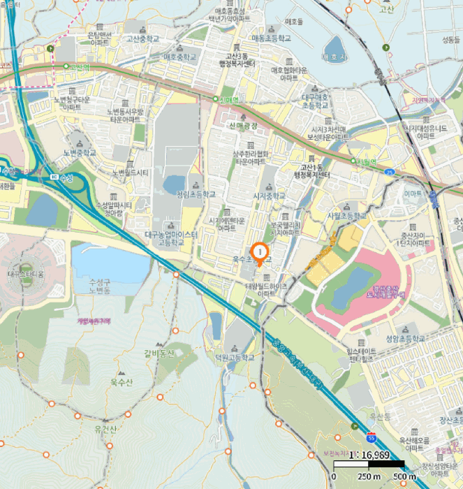대구 수성구 욱수동 대지,임야,전답 경매 물건 사진 2 · 2025타경9075