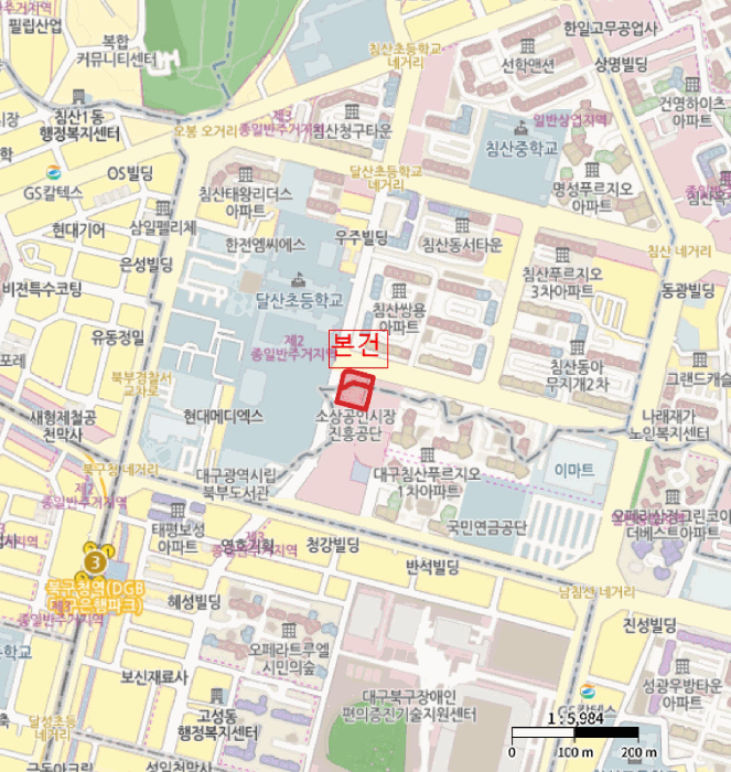 대구 북구 상가,오피스텔,근린시설 경매 물건 사진 4 · 2025타경9086