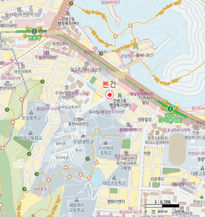 대구 수성구 만촌동 근린생활시설 경매 물건 사진 4 · 2025타경9119