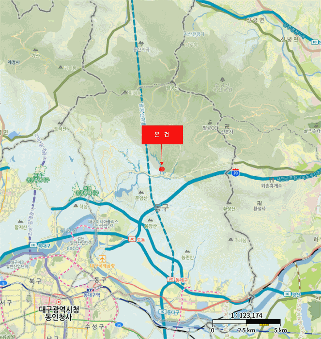 대구 동구 미곡동 대지 경매 물건 사진 5 · 2025타경9354