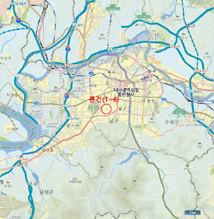 대구 남구 대명동 도로 경매 물건 사진 4 · 2025타경9400