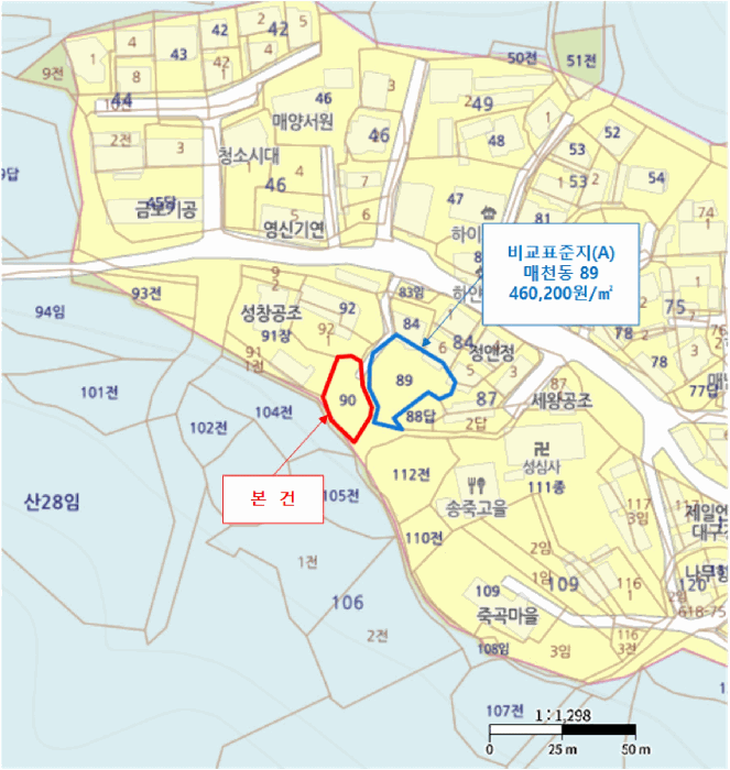 대구 북구 매천동 대지,임야,전답 경매 물건 사진 5 · 2025타경9490