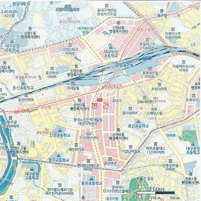 대구 동구 신천동 상가,오피스텔,근린시설 경매 물건 사진 5 · 2025타경9618