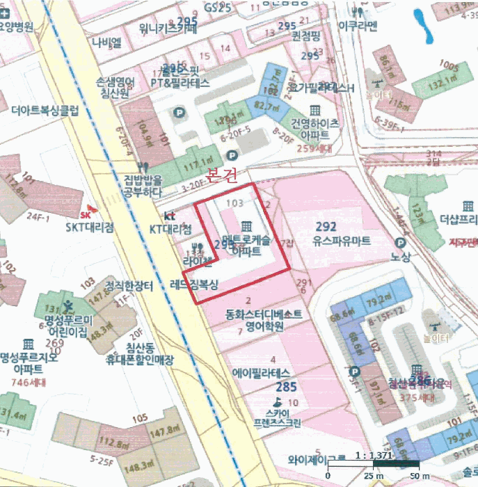 대구 북구 침산동 상가,오피스텔,근린시설 경매 물건 사진 4 · 2025타경9634