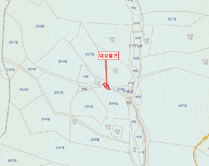 경북 칠곡군 지천면 대지,임야,전답 경매 물건 사진 4 · 2025타경9658