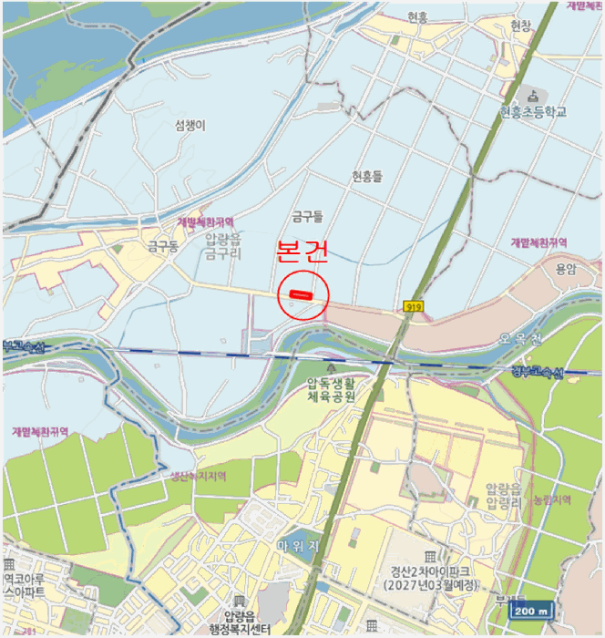 경북 경산시 압량면 전답 경매 물건 사진 5 · 2025타경9672
