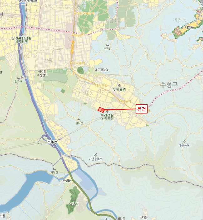 대구 수성구 지산동 아파트 경매 물건 사진 2 · 2025타경9726