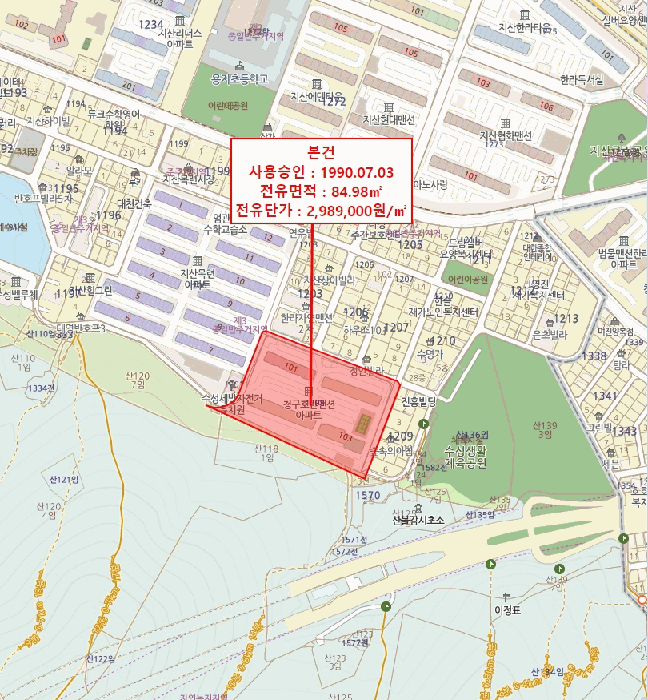 대구 수성구 지산동 아파트 경매 물건 사진 3 · 2025타경9726