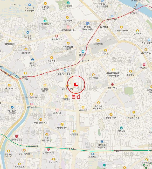 대구 동구 신천동 상가,오피스텔,근린시설 경매 물건 사진 4 · 2025타경9768