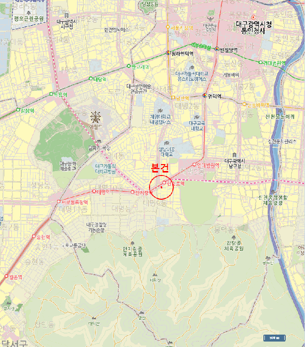대구 남구 대명동 대지,임야,전답 경매 물건 사진 5 · 2025타경9822
