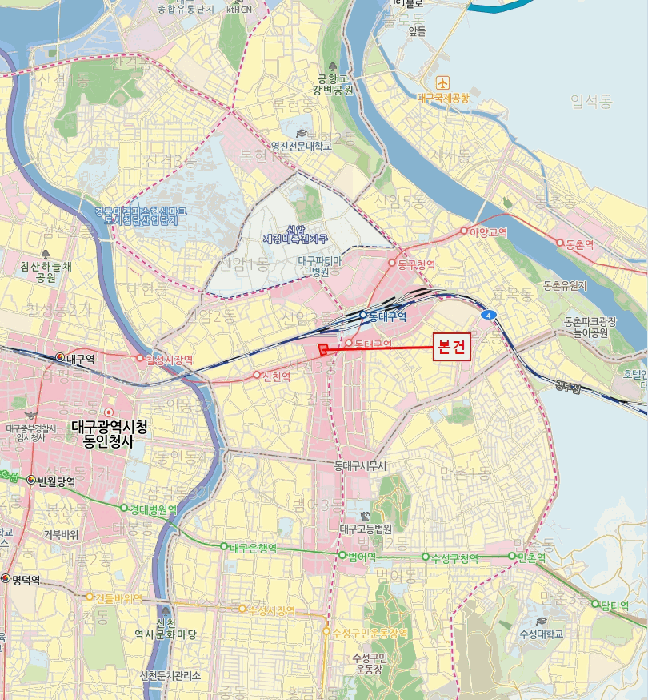 대구 동구 신천동 오피스텔 경매 물건 사진 2 · 2025타경9828