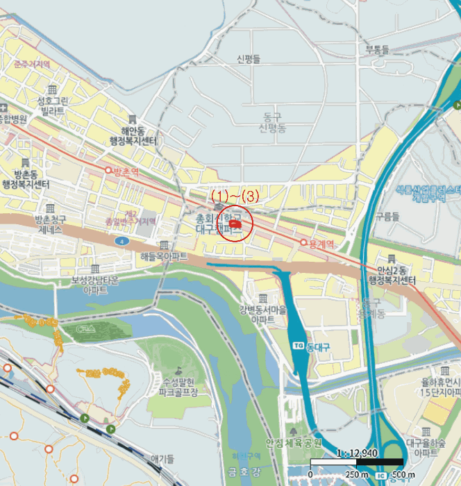대구 동구 용계동 대지 경매 물건 사진 5 · 2025타경990