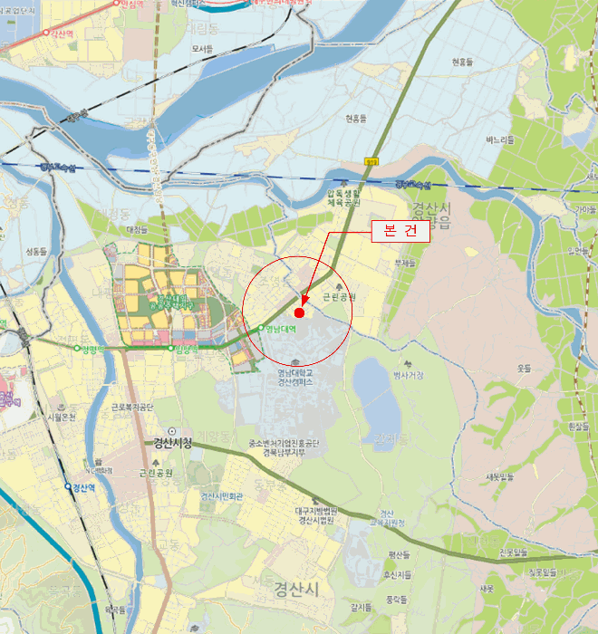 경북 경산시 조영동 대지,임야,전답 경매 물건 사진 3 · 2025타경9982