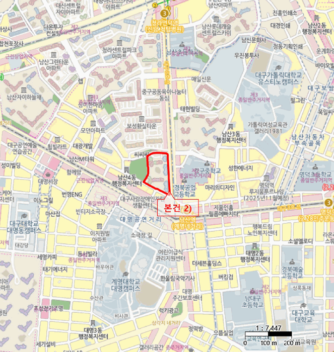 경북 칠곡군 동명면 묘지 경매 물건 사진 6 · 2026타경100132
