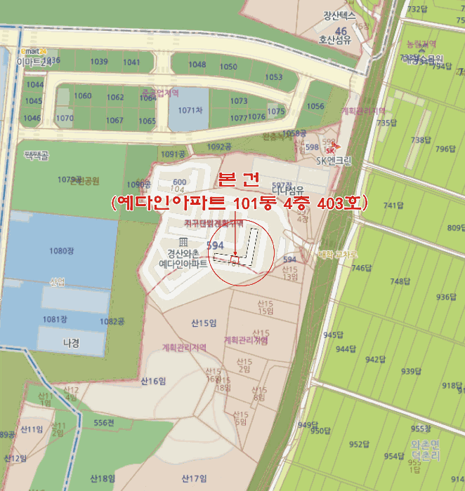 경북 경산시 와촌면 아파트 경매 물건 사진 4 · 2026타경100586