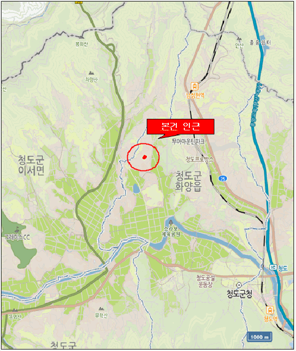 경북 청도군 화양읍 임야 경매 물건 사진 6 · 2026타경1122