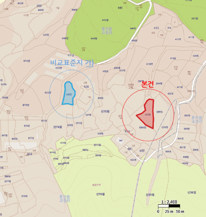 경북 안동시 풍산읍 전 경매 물건 사진 2 · 2025타경100300