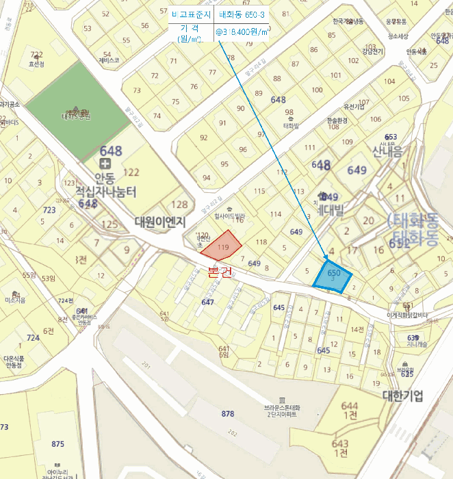 경북 안동시 태화동 단독주택다가구 경매 물건 사진 4 · 2025타경100600