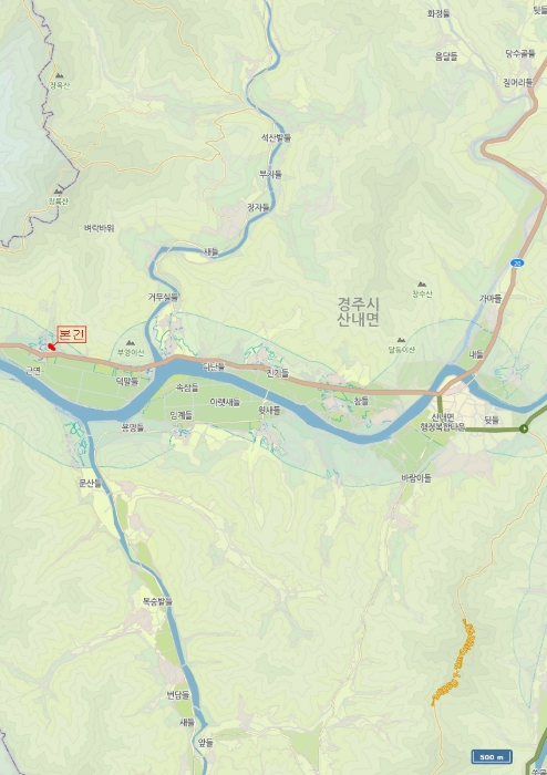 경북 경주시 산내면 전답 경매 물건 사진 3 · 2024타경3677