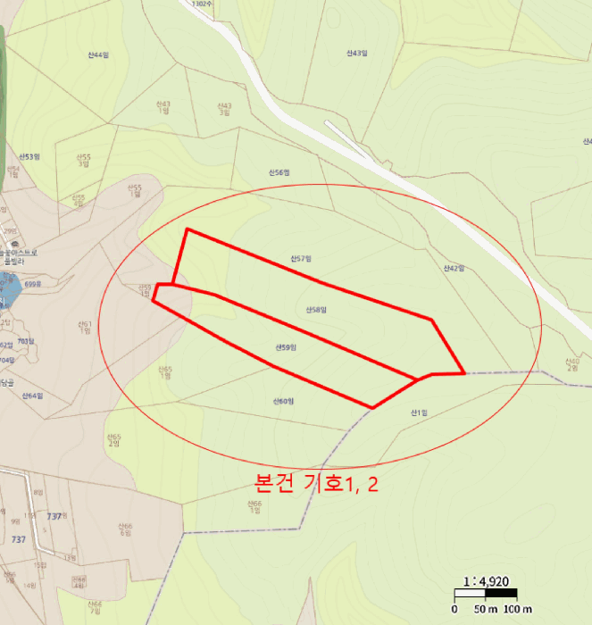 경북 경주시 천북면 임야 경매 물건 사진 2 · 2025타경10820