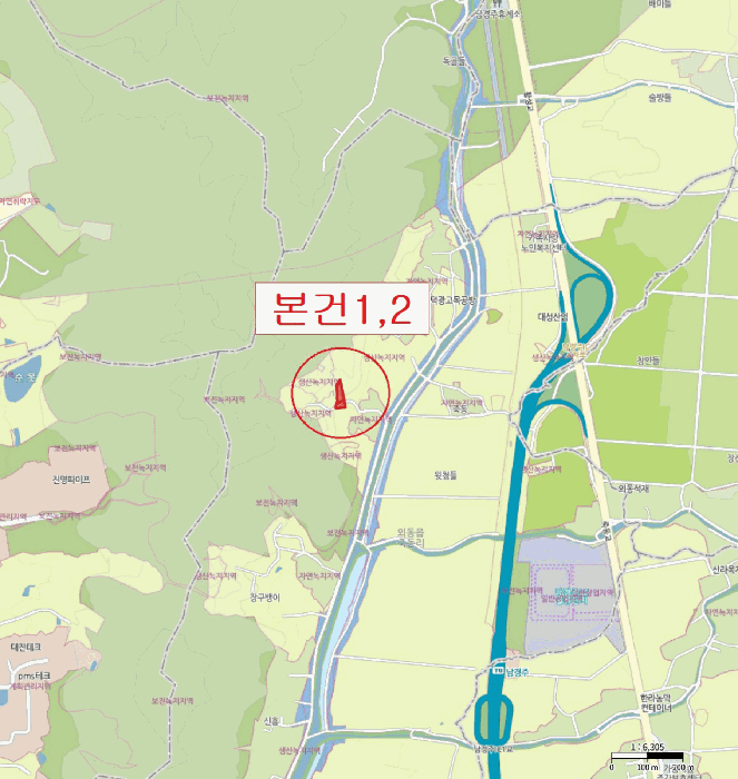 경북 경주시 외동읍 대지,임야,전답 경매 물건 사진 5 · 2025타경10841