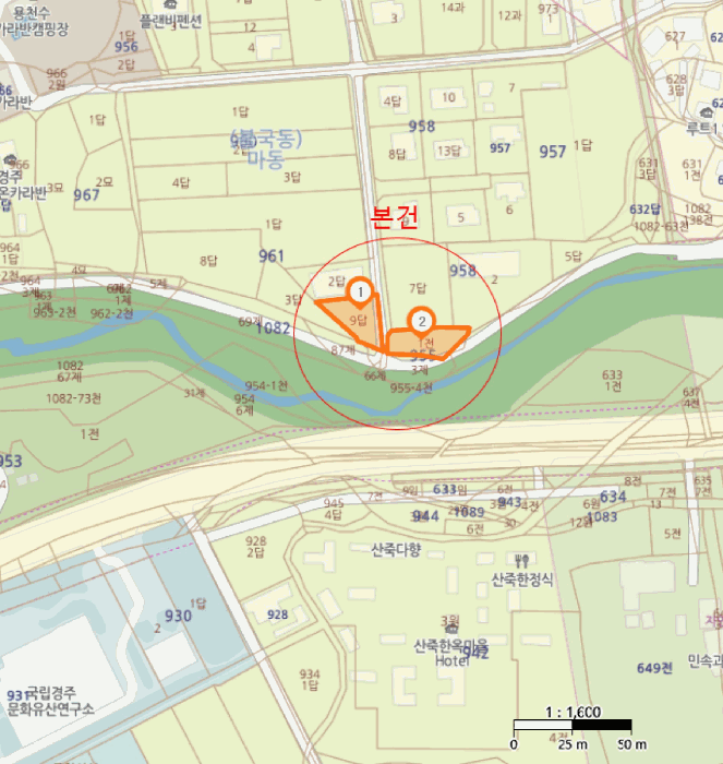 경북 경주시 마동 답 경매 물건 사진 3 · 2025타경527