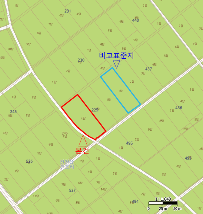경북 경주시 건천읍 답 경매 물건 사진 2 · 2025타경586