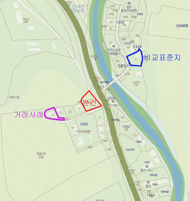 경북 경주시 산내면 임야 경매 물건 사진 2 · 2026타경37